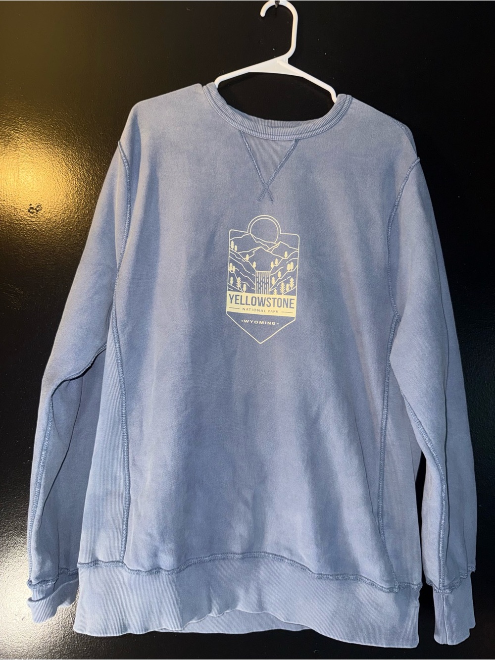 Blue Crewneck Sweatshirt